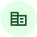 A green icon of an open book.